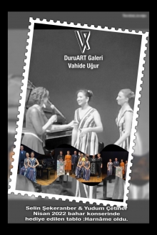 DuruArt 2022 Bahar Etkinlikleri vahide u�ur 