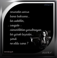 BED�� kitab�ndan s�zler ve �iirler / vahideu�ur 