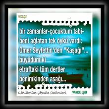 a�a�� yukar� dertler / vahideu�ur 