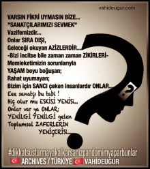 ARCHIVES T�rkiye 🇹🇷 / SANAT�I gelece�i g�rendir / vahide u�ur